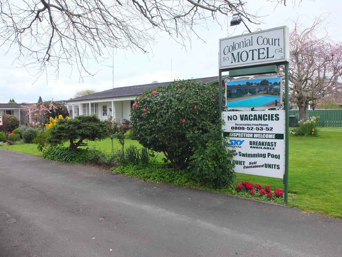 Colonial Court Motel Cambridge Eksteriør billede